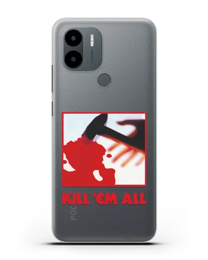 Чехол Metallica с постером альбома Kill ’Em All силиконовый для Xiaomi Poco C51