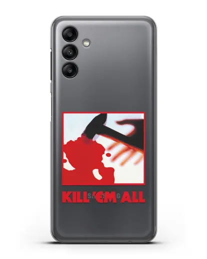Чехол Metallica с постером альбома Kill ’Em All силиконовый для Samsung Galaxy A04s [SM-A047]