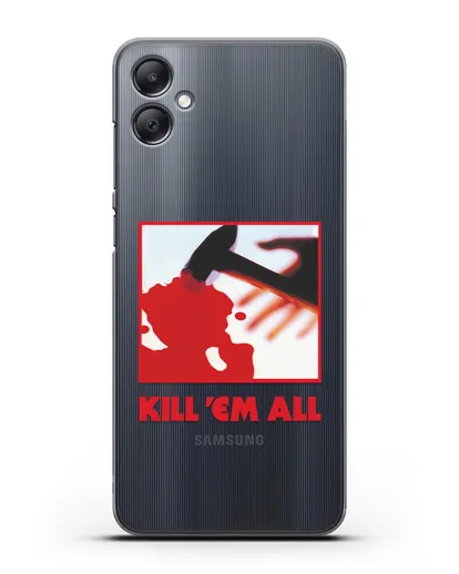 Чехол Metallica с постером альбома Kill ’Em All силиконовый для Samsung Galaxy A05 [SM-A055]