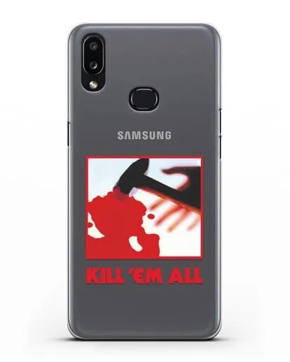 Чехол Metallica с постером альбома Kill ’Em All силиконовый для Samsung Galaxy A10s [SM-F107F]