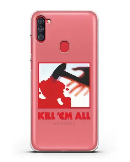 Чехол Metallica с постером альбома Kill ’Em All силиконовый для Samsung Galaxy A11 [SM-A115F]