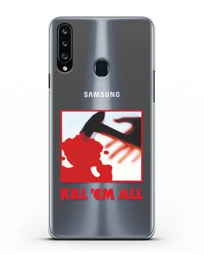 Чехол Metallica с постером альбома Kill ’Em All силиконовый для Samsung Galaxy A20s [SM-A207FN]