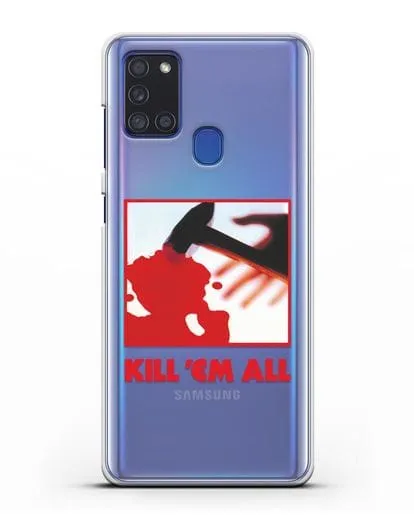 Чехол Metallica с постером альбома Kill ’Em All силиконовый для Samsung Galaxy A21s [SM-A217F]