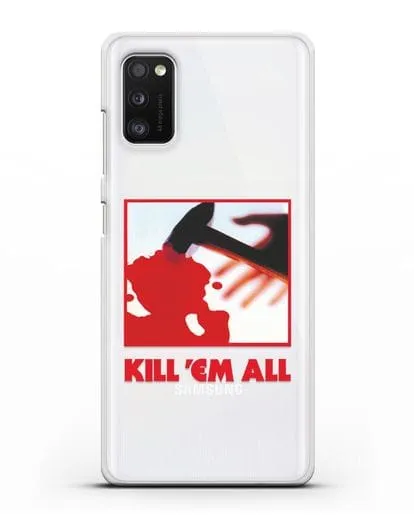 Чехол Metallica с постером альбома Kill ’Em All силиконовый для Samsung Galaxy A41 [SM-A415F]