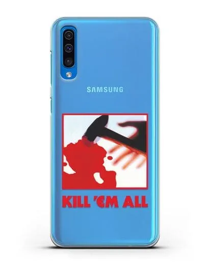 Чехол Metallica с постером альбома Kill ’Em All силиконовый для Samsung Galaxy A50