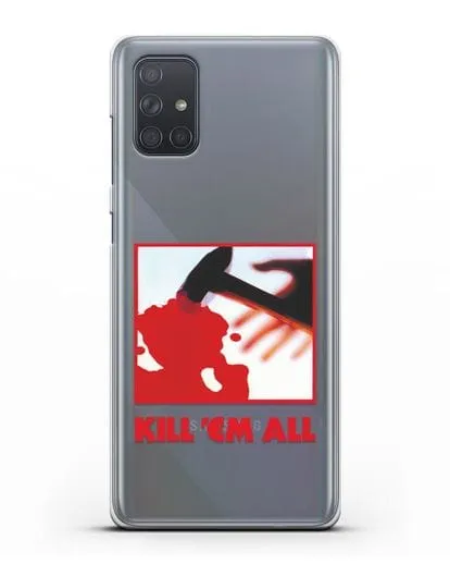 Чехол Metallica с постером альбома Kill ’Em All силиконовый для Samsung Galaxy A71 [SM-A715F]