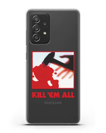 Чехол Metallica с постером альбома Kill ’Em All силиконовый для Samsung Galaxy A53