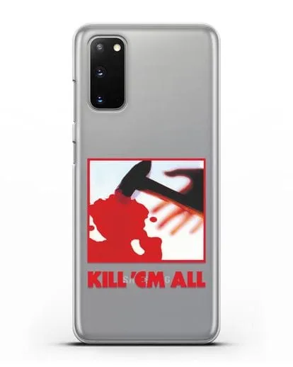 Чехол Metallica с постером альбома Kill ’Em All силиконовый для Samsung Galaxy S20 [SM-G980F]