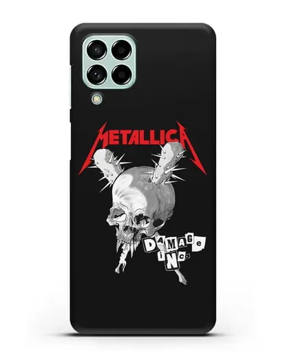 Чехол Metallica с постером альбома Damage Inc. силиконовый для Samsung Galaxy M53 [SM-M536]