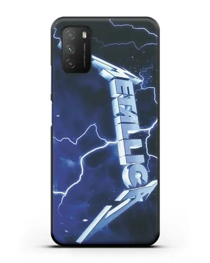 Чехол Metallica с постером альбома Ride the Lightning силиконовый для Xiaomi Poco M3