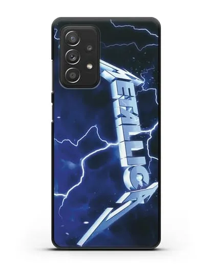 Чехол Metallica с постером альбома Ride the Lightning силиконовый для Samsung Galaxy A53