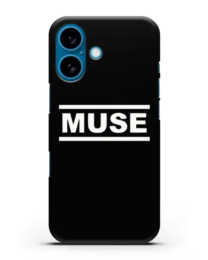 Чехол с логотипом Muse силиконовый для iPhone 16