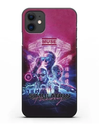 Чехол Muse Simulation Theory World Tour силиконовый для iPhone 11