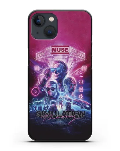 Чехол Muse Simulation Theory World Tour силиконовый для iPhone 13