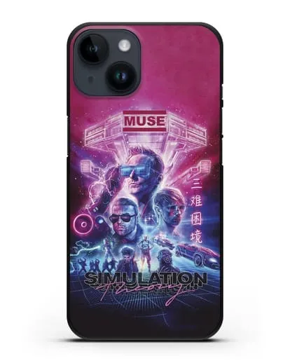 Чехол Muse Simulation Theory World Tour силиконовый для iPhone 14