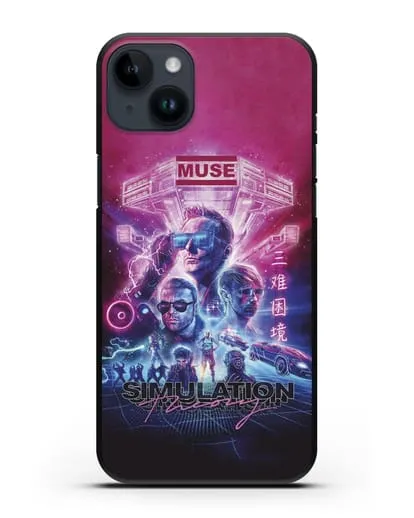 Чехол Muse Simulation Theory World Tour силиконовый для iPhone 14 Plus