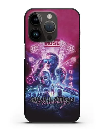 Чехол Muse Simulation Theory World Tour силиконовый для iPhone 14 Pro