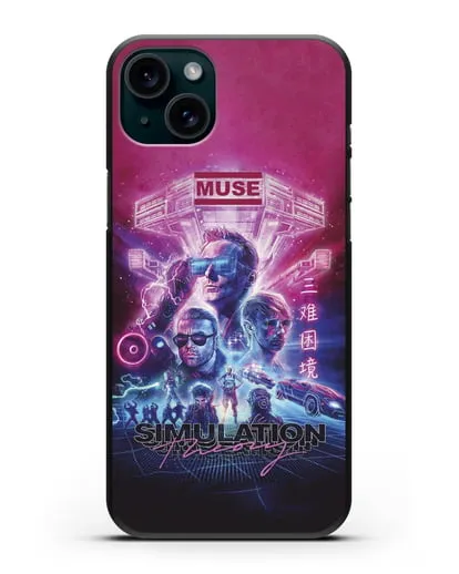 Чехол Muse Simulation Theory World Tour силиконовый для iPhone 15 Plus