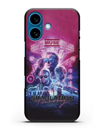 Чехол Muse Simulation Theory World Tour силиконовый для iPhone 16