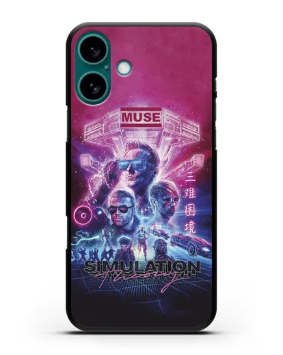 Чехол Muse Simulation Theory World Tour силиконовый для iPhone 16 Plus