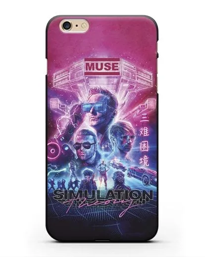Чехол Muse Simulation Theory World Tour силиконовый для iPhone 6 Plus