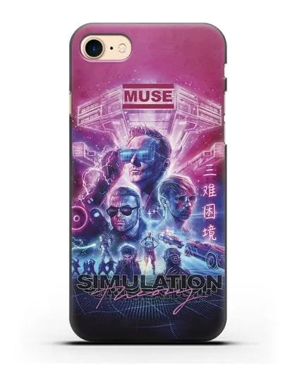 Чехол Muse Simulation Theory World Tour силиконовый для iPhone 7