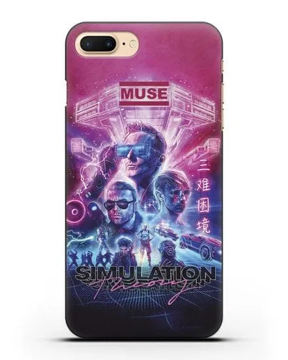 Чехол Muse Simulation Theory World Tour силиконовый для iPhone 7 Plus