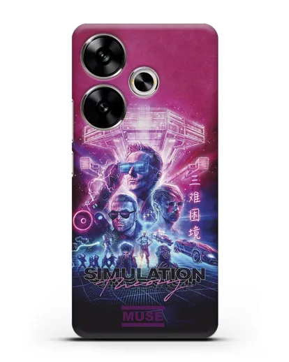 Чехол Muse Simulation Theory World Tour силиконовый для Xiaomi Poco F6