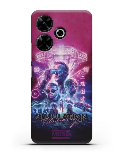 Чехол Muse Simulation Theory World Tour силиконовый для Xiaomi Poco M6