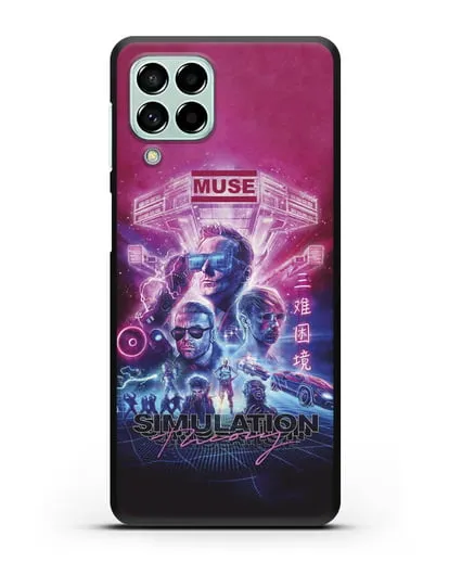 Чехол Muse Simulation Theory World Tour силиконовый для Samsung Galaxy M53 [SM-M536]