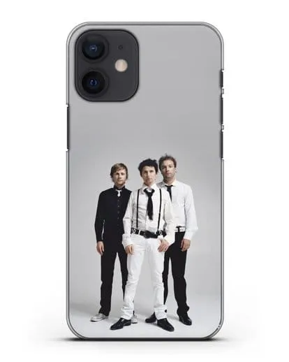 Чехол с фотографией группы Muse силиконовый для iPhone 12 mini