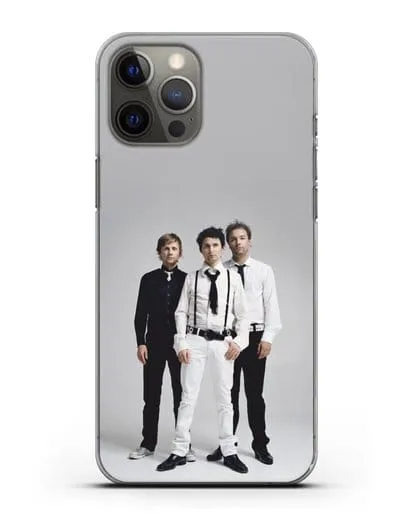Чехол с фотографией группы Muse силиконовый для iPhone 12 Pro Max