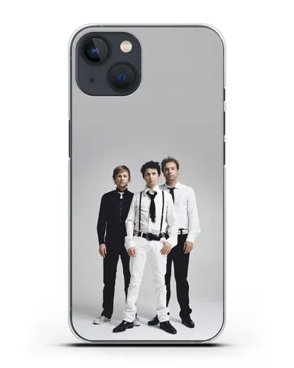 Чехол с фотографией группы Muse силиконовый для iPhone 13 Mini