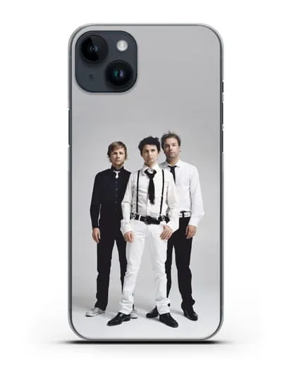 Чехол с фотографией группы Muse силиконовый для iPhone 14 Plus