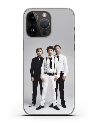 Чехол с фотографией группы Muse силиконовый для iPhone 14 Pro Max