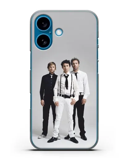 Чехол с фотографией группы Muse силиконовый для iPhone 16