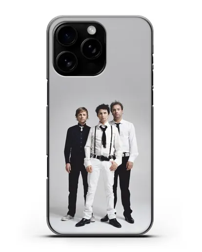 Чехол с фотографией группы Muse силиконовый для iPhone 16 Pro Max