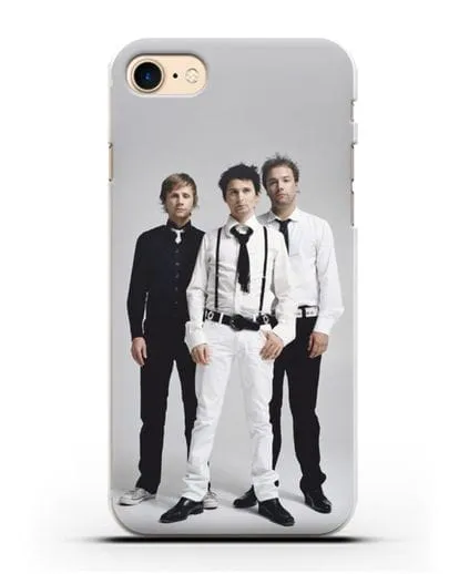 Чехол с фотографией группы Muse силиконовый для iPhone 7