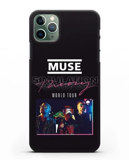 Чехол Muse с постером Simulation Theory World Tour силиконовый для iPhone 11 Pro Max
