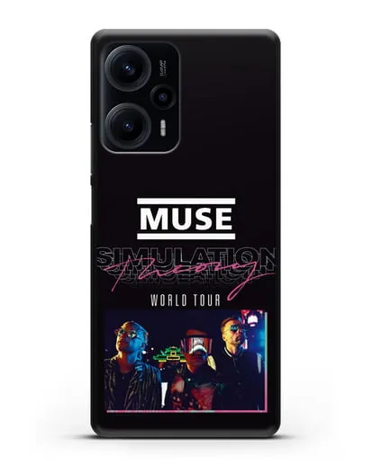 Чехол Muse с постером Simulation Theory World Tour силиконовый для Xiaomi Poco F5