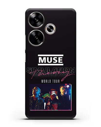 Чехол Muse с постером Simulation Theory World Tour силиконовый для Xiaomi Poco F6