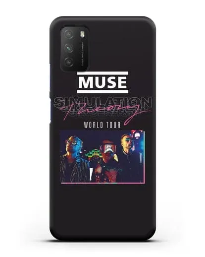Чехол Muse с постером Simulation Theory World Tour силиконовый для Xiaomi Poco M3