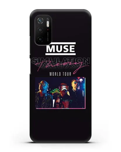 Чехол Muse с постером Simulation Theory World Tour силиконовый для Xiaomi Poco M3 Pro