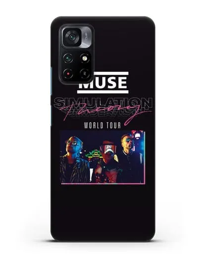 Чехол Muse с постером Simulation Theory World Tour силиконовый для Xiaomi Poco M4 Pro 5G