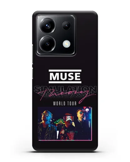 Чехол Muse с постером Simulation Theory World Tour силиконовый для Xiaomi Poco X6