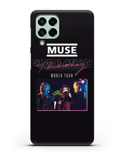 Чехол Muse с постером Simulation Theory World Tour силиконовый для Samsung Galaxy M53 [SM-M536]