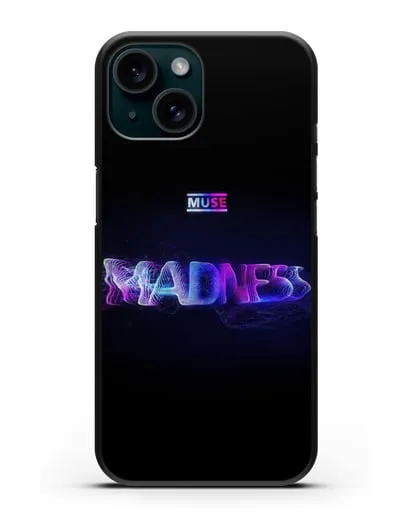 Чехол с картинкой Muse Madness силиконовый для iPhone 15
