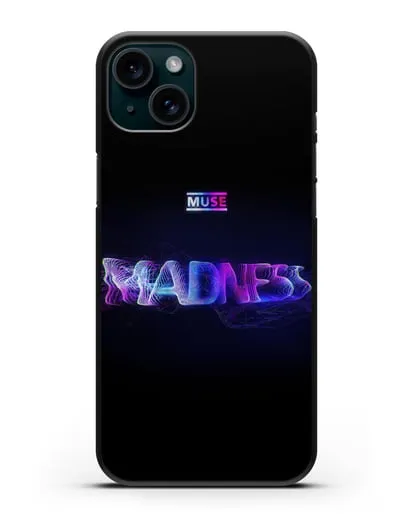 Чехол с картинкой Muse Madness силиконовый для iPhone 15 Plus