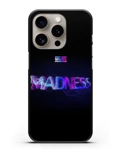 Чехол с картинкой Muse Madness силиконовый для iPhone 15 Pro