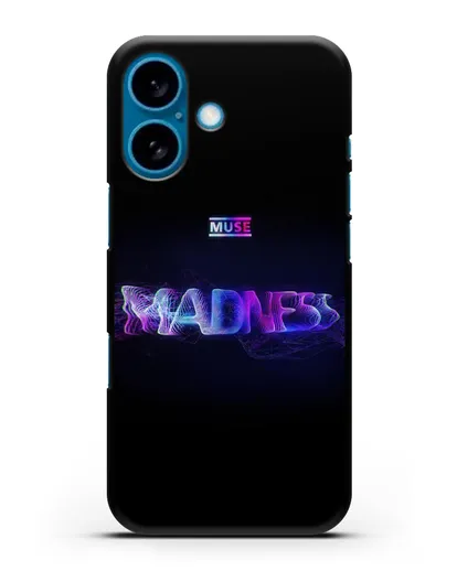 Чехол с картинкой Muse Madness силиконовый для iPhone 16